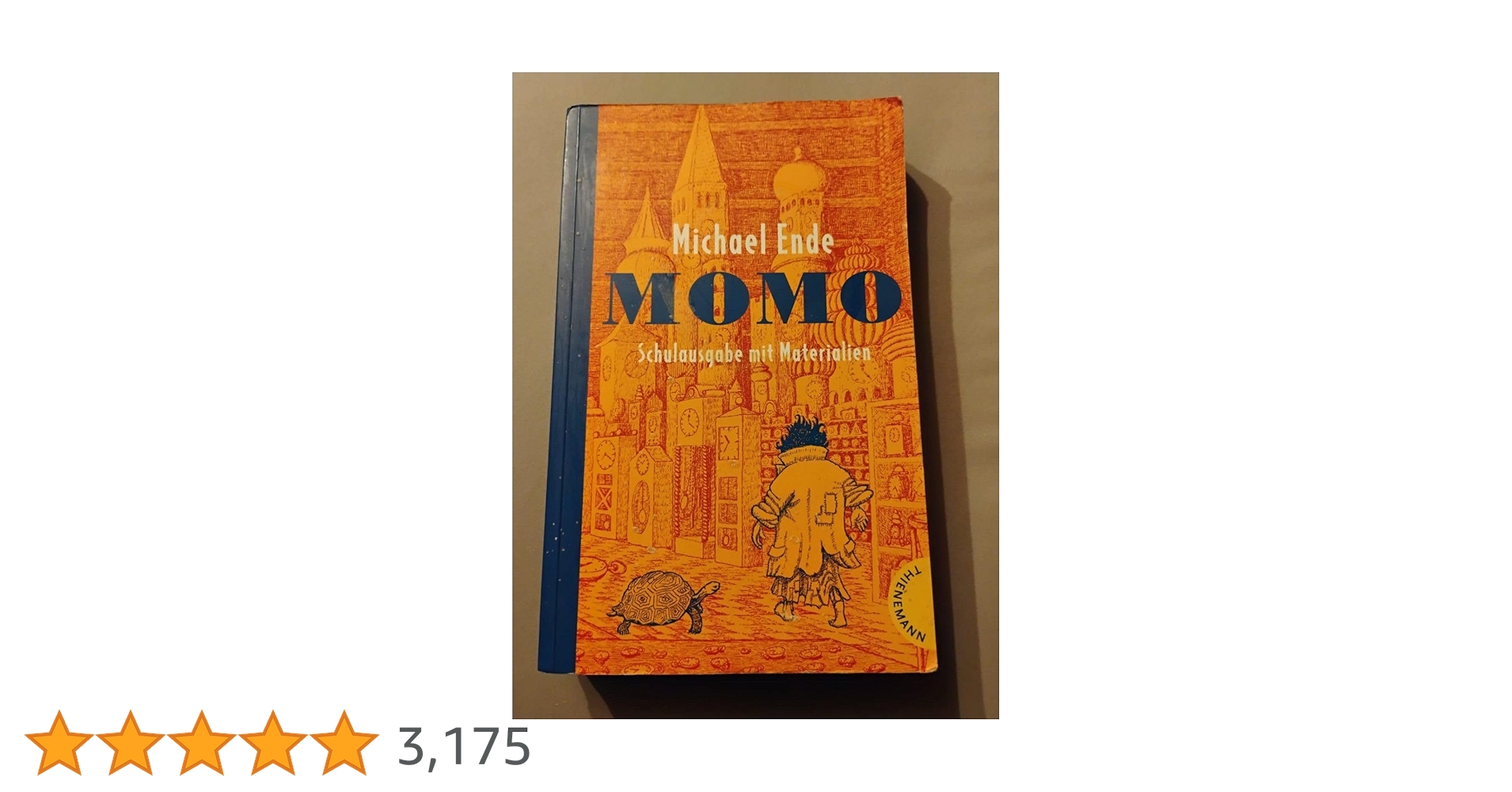 【ドイツ語版】モモ　ミヒャエルエンデ　ハードカバー Momo ～モモ～ ドイツ語版 | 多言語絵本（英語以外）,ドイツ語